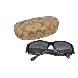 Coach Keri (S464) Black 57-15-130mm Sunglasses - GOOD CONDITION - READ